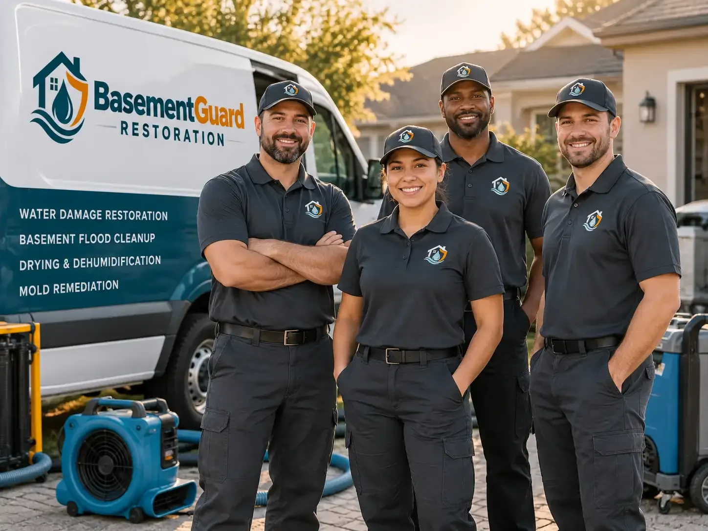 Basement Water Damage Restoration company in Lewis, IA